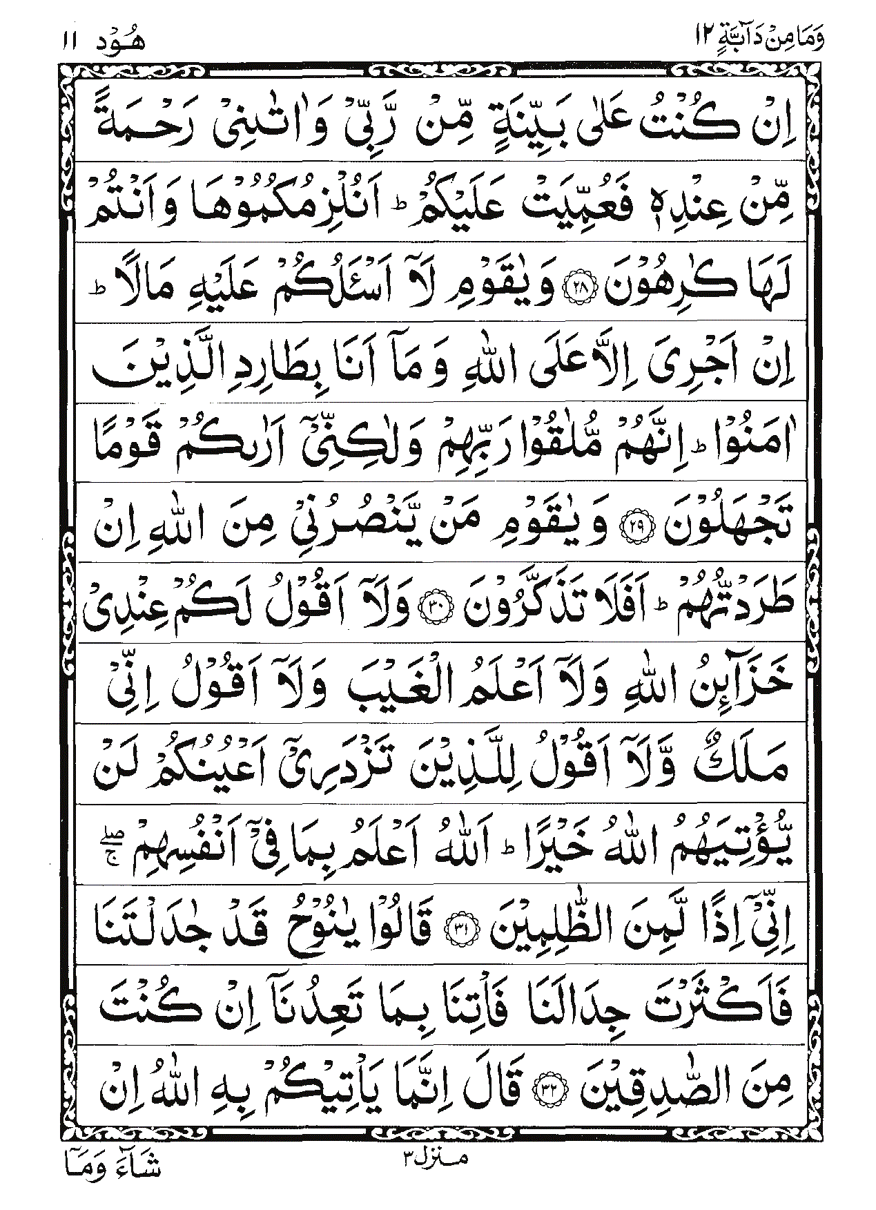 Surah Hud Page 6